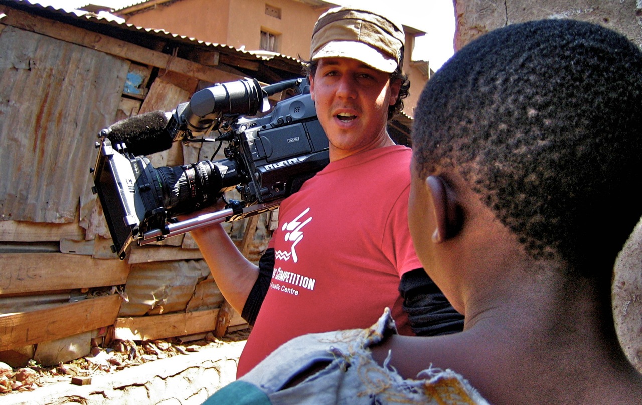 On location in Africa